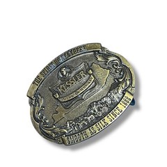 Vintage Kessler American Whiskey Belt Buckle 1993 Limited Edition “Spirit of KY »