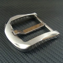 Titanium Pin Single Tongue Buckle Anti allergy Belt Buckle for 1.5&Prime; Belt Z235