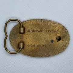 High Iron Diesel Locomotive Belt Buckle