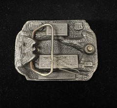 vintage American Legends Foundry pewter NASCAR belt buckle #6 RARE