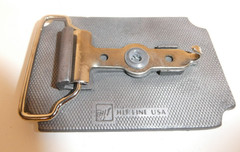 VTG Rare Merrill, WI Bill&rsquo;s House Of Guns Metal Belt Buckle 3 1/4&Prime; x 2 1/8&Prime; USA