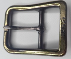 Lot of 17 Vintage Belt Buckles Mixed Sizes Finishes Brass Steel Levi&rsquo;s Prym Leat