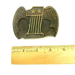 1978 Evil Knievel Harley Davidson Motorcycle #1 Metal Belt Buckle InStyle