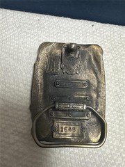 Vintage The American Firefighter Belt Buckle