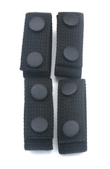 20Pcs Tactical Belt Keepers Nylon Duty Belt Loop Snaps For Police Security Guard