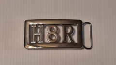 H8R (HATER) CUSTOM Belt Buckle-Put ANY LETTERS &/OR NUMBERS on Buckle