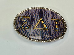 Eat Belt Buckle Frat Greek College Animal House Toga Novelty Joke
