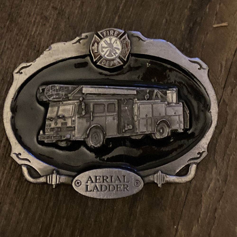 Belt Buckle- Brew City Collectibles Aerial Ladder #4505 Precision Incentives