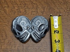 Mexican Skull Luchador Sugar Skull Evil Belt Buckle