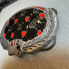 Great American Products 2008 Playing Cards Poker Ace Belt Buckle