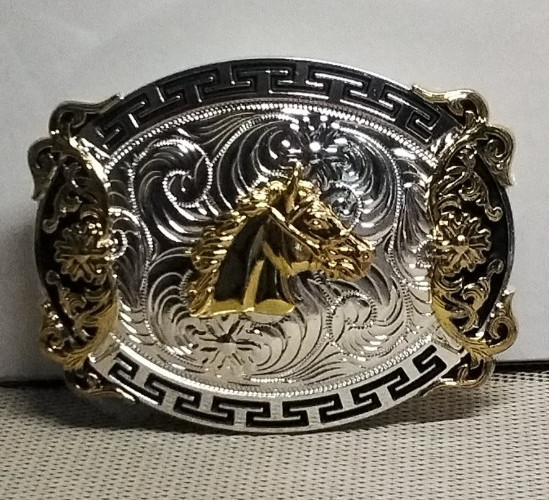 HORSE HEAD Western Cowboy Belt Buckle Hebilla Vaquera