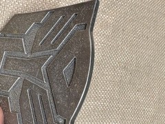 Transformers Metal Belt Buckle deception vintage 3 1/2&Prime;