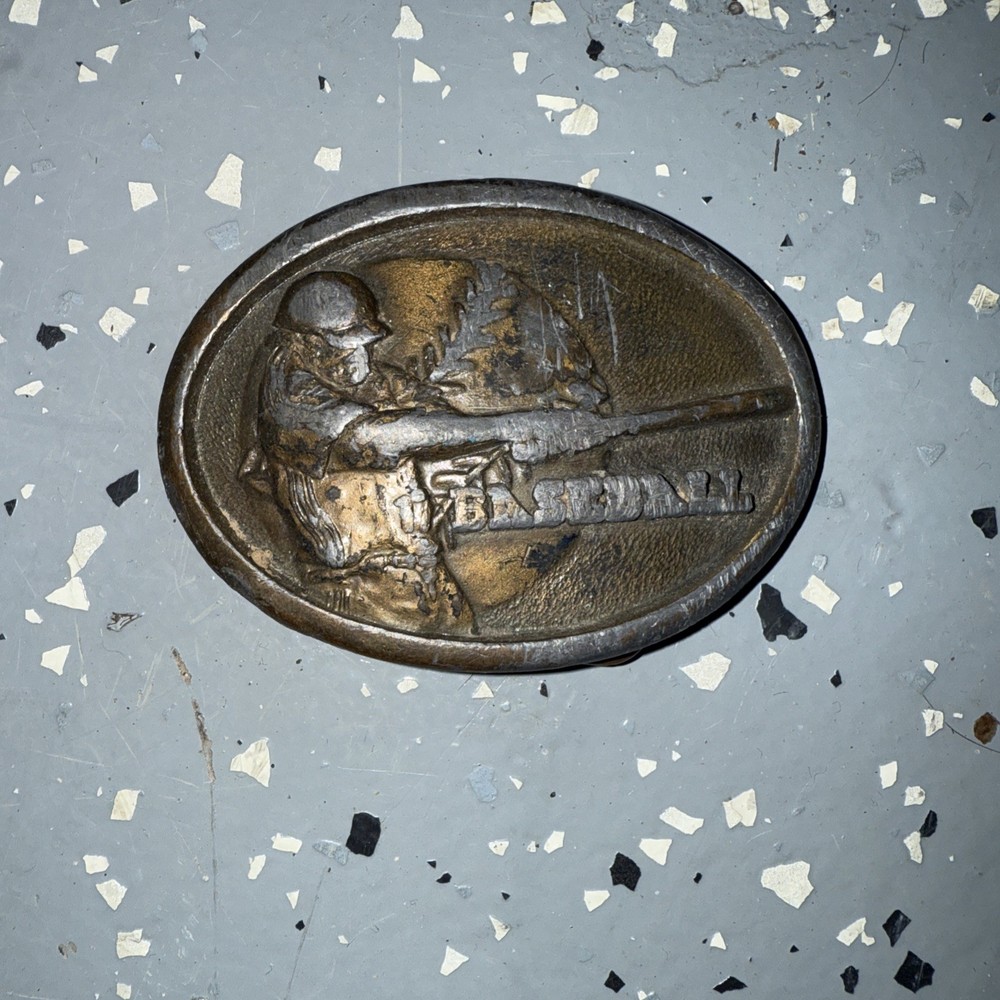 Baseball Belt Buckle 1978