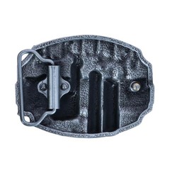 CTM Men&rsquo;s Silver Trade Welder Belt Buckle