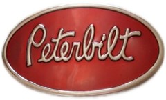 Peterbilt Red Belt Buckle new top quality belt buckle