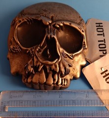 Gothic Punk Metal Skull Belt Buckle☆Brand New With Hot Topic Tags☆Rocker Biker