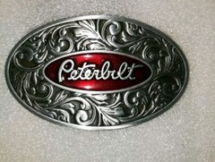 Peterbilt Belt Buckles both different design buckles set