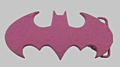 Batman Belt Buckles DC Comics Costume Original Cosplay Men Halloween Pink Metal