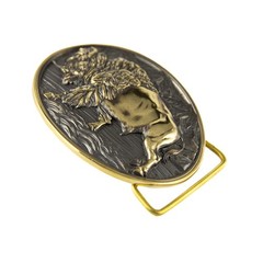 American Bison Buffalo Buckle, Western American cowboy style, Wild West, Cowboy