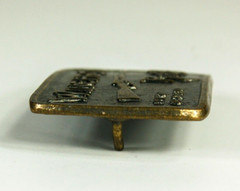 Winchester Repeating Arms brass belt buckle western 2.5inch