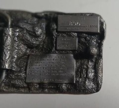 SISKIYOU BELT BUCKLE AMERICAN SPORTSMAN SERIES #890 OF 5000 1984 PHEASANT