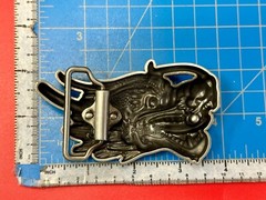 Chinese Dragon Head Strength, Wisdom, Protection Buckle Rage Belt Buckle