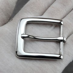 Replacement Stainless Steel Single Prong Belt Buckle for 3.3cm Wide Belts