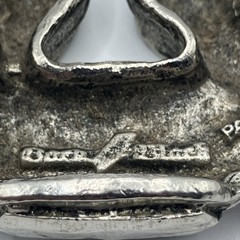 Back N Black/Silver Plum 2004 Belt Buckle