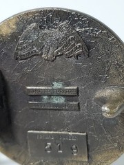 Great American Belt Buckle Deer 2.5in Limited Edition c1977 Serial Number 519