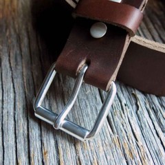 Silver Belt Buckle -Sterling Silver Roller Belt Buckle, USA, 1¼ » 1⅜ » 1½ » 1⅝ Inch
