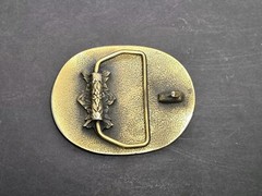 NRA Golden Eagles National Rifle Association Belt Buckle Brass Golden