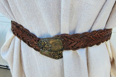 Unisex Leather belt 30-36  » Persian Roman Greek LARP movie prop Alexander
