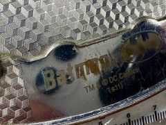 Used Batman Dc Comics Superhero S11 Belt Buckle To Restore / Re-Paint