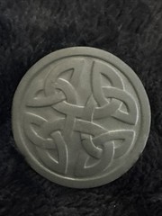 ROUND CELTIC BELT BUCKLE NEW APPROXIMATELY 2 5/8&Prime; ROUND