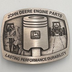 Vintage 1994 John Deere Engine Parts Limited Edition Belt Buckle 1281/2000