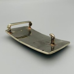 Retro Pure Copper Two tone Eagle Men&rsquo;s Belt DIY Board Buckle