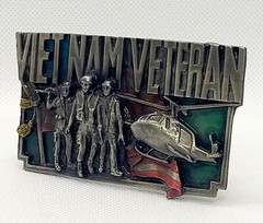 Honoring Our Vietnam Veterans Vintage Belt Buckle.