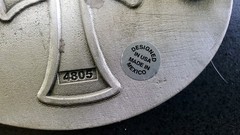 Vintage 2006 Great American Products Fine Pewter Cross Belt Buckle (#4805)