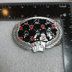 Great American Products 2008 Playing Cards Poker Ace Belt Buckle