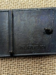 Vtg C.S.A. Confederate States of America Civil War REPRO Belt Buckle ***READ