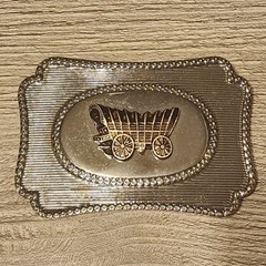 Choice – Vintage Belt Buckle – Buckle – Western – Show Horse – Wagon – Saddle