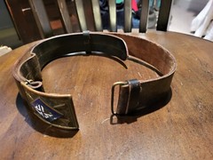 Vintage Rare 1940s 1950s John Marshall Cadet Corps Richmond VA Belt Buckle