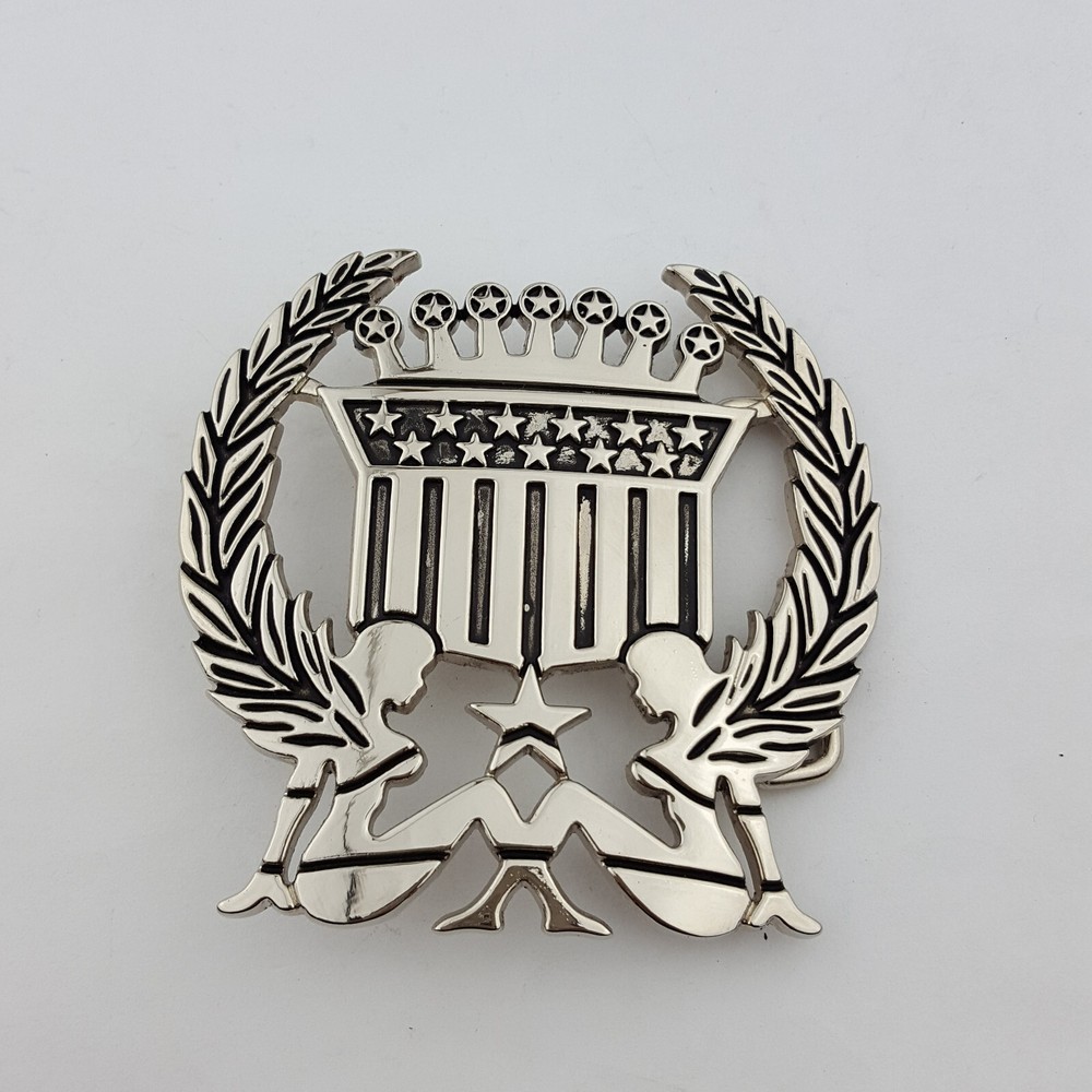 On Sale: Silver Star Brand: Double Trucker Girl Buckle