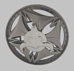Bull Longhorn Belt Buckles Silver Gunmetal Vintage Spinner Western Cowboy Rodeo