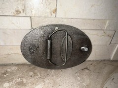 Vintage STP Corporation Belt Buckle With Drilled Hole