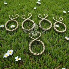 Medieval Golden Belt Buckles – Set of 5 | Vintage Style Costume & Leather Craft