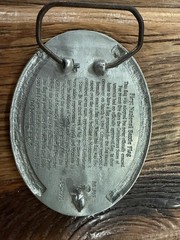 First National Flag Belt Buckle