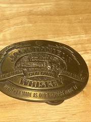 Jack Daniels Old No. 7 Tennessee Whiskey Belt Buckle – Made As Our Fathers Made