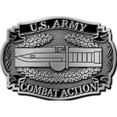U.S. Army Combat Action Belt Buckle, 3.125&Prime;