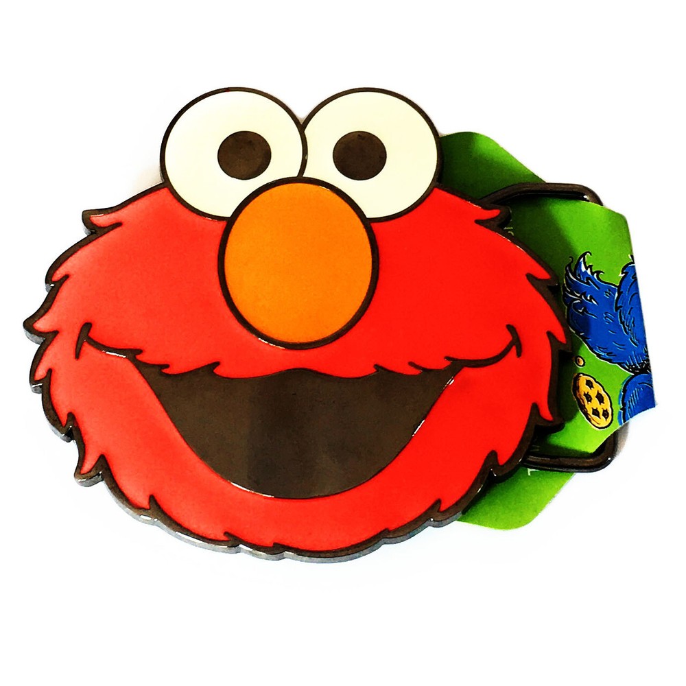 Sesame Street Elmo Belt Buckle Official Licensed Bioworld